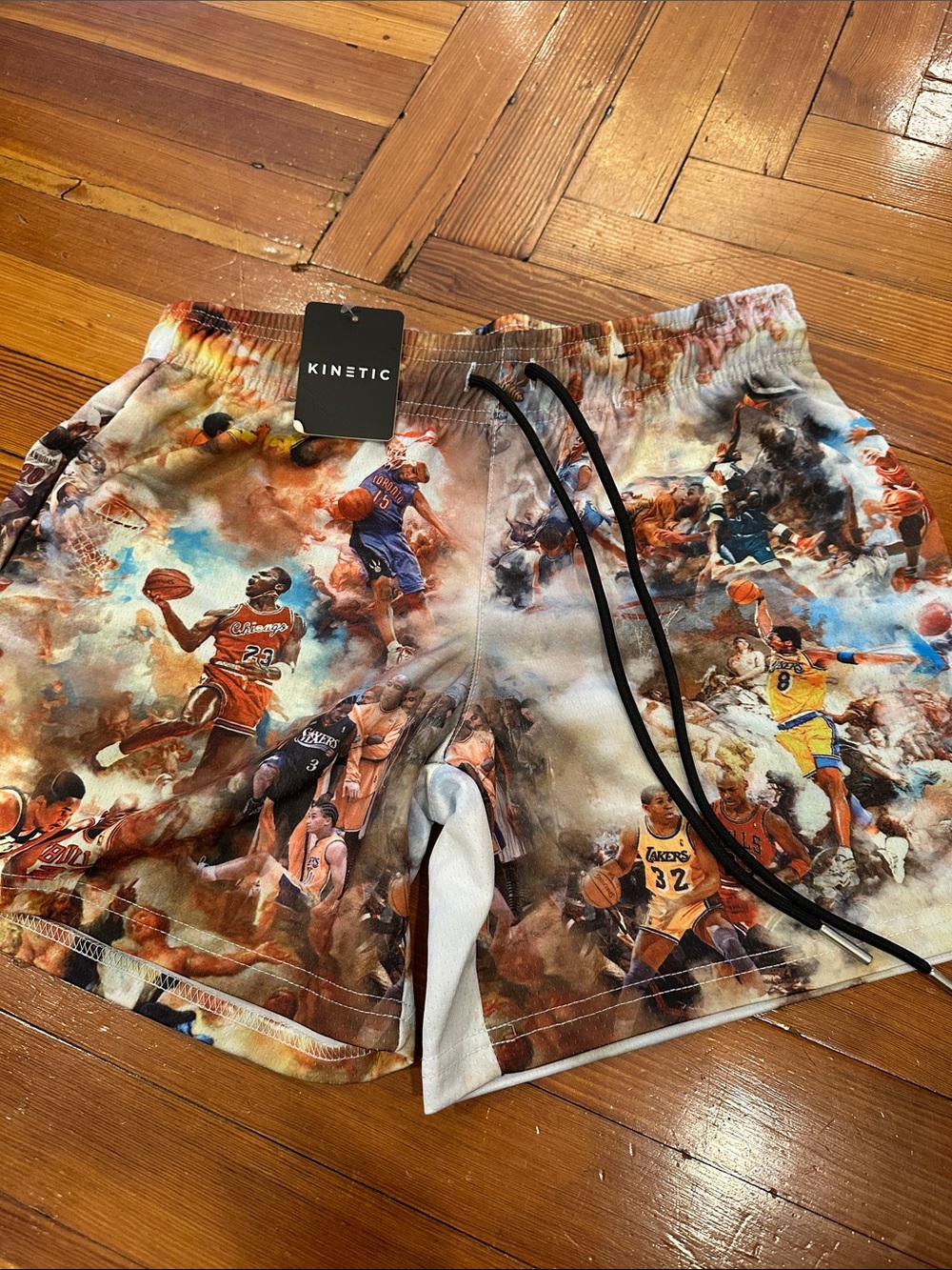 Kinetic Men’s Basketball Graphic Shorts - Multicolor